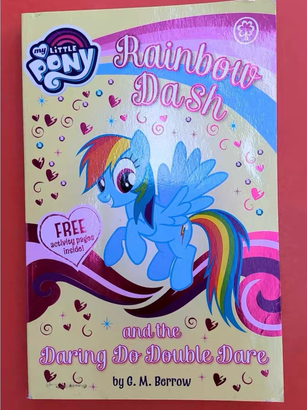 My Little Pony Rainbow Dash Book - Blue, Pink, Yellow